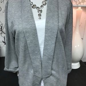Maurice’s Grey & Silver Lg Holiday Jacket Nwt